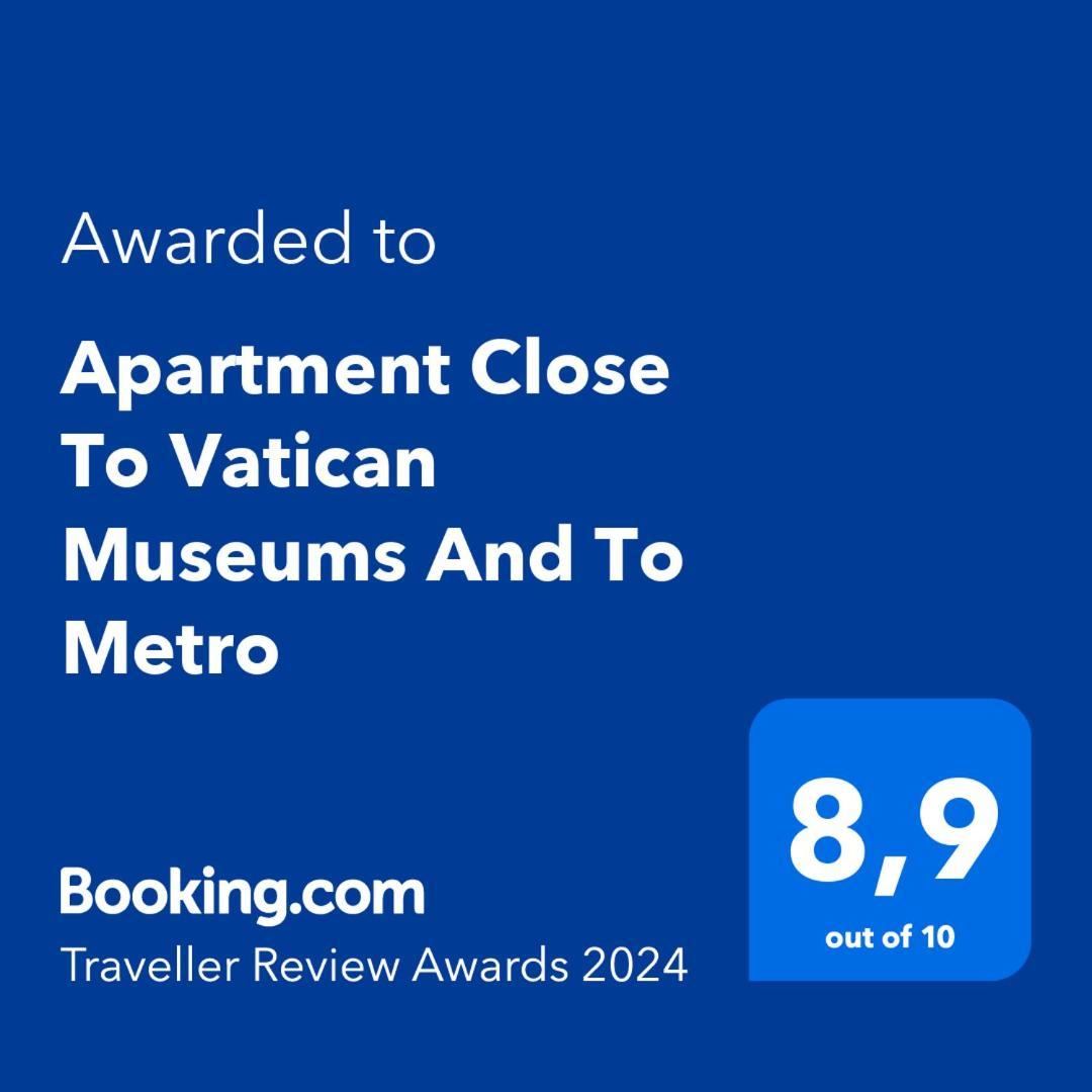 Apartment Close To Vatican Museums And To Metro Roma Eksteriør bilde