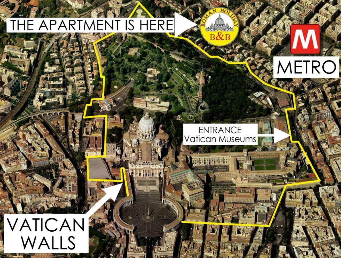 Apartment Close To Vatican Museums And To Metro Roma Eksteriør bilde